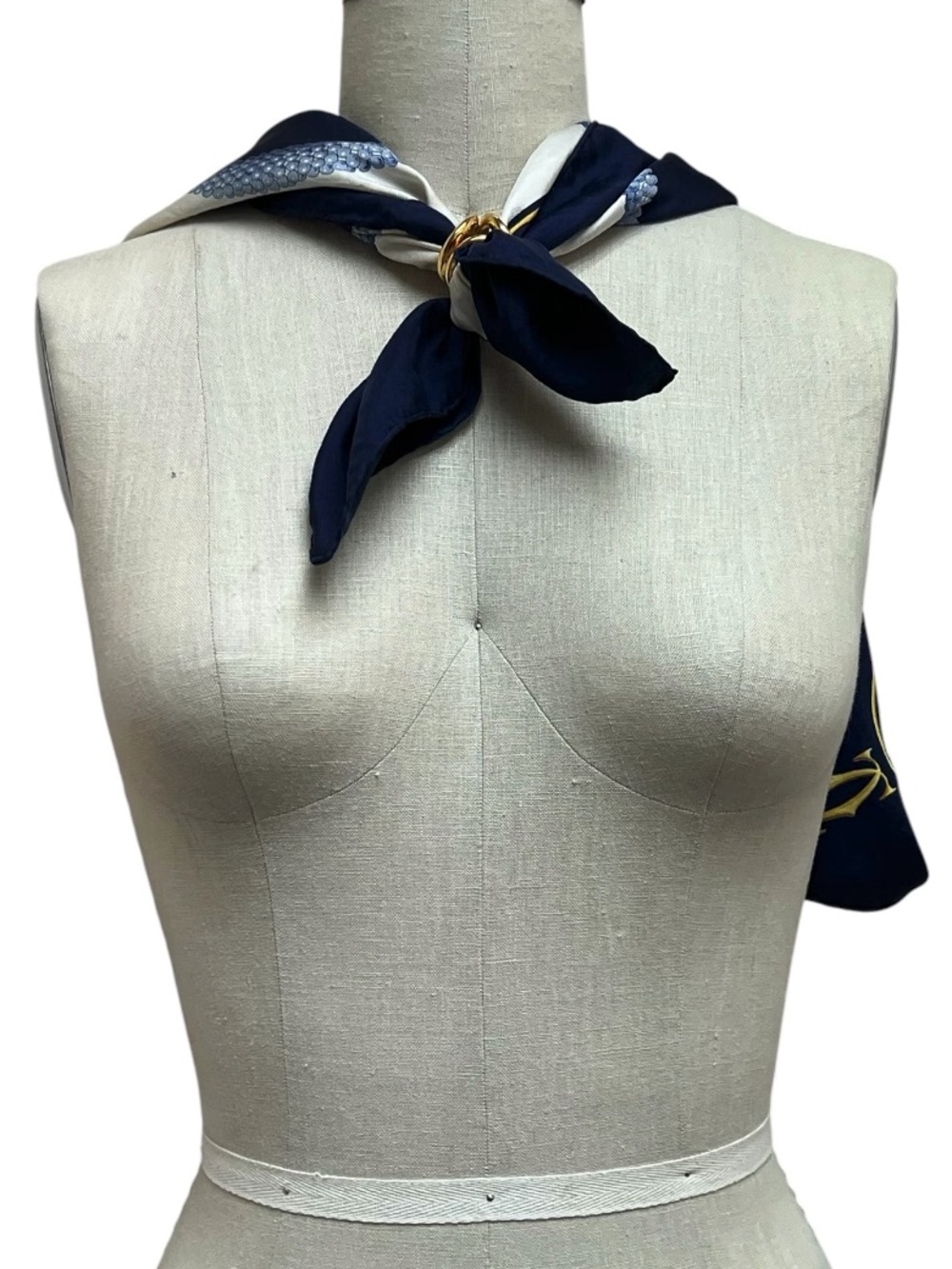 Vintage Cartier Les Must De Cartier Paris Silk Scarf - Picture 3 of 9